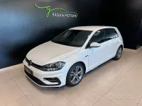 Usata VW Golf VII R-line 150 CV (110 kW) 2018 Bianco Berlina