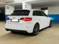 Usata Audi S3 300 CV (220 kW) 2014 Bianco Berlina