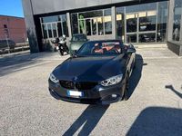 Usata BMW 420 Sport Line 184 CV (135 kW) 2016 Grigio Cabrio