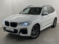 Usata BMW X3 Sport Line 190 CV (139 kW) 2021 Bianco SUV