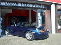 Usata Porsche Boxster 204 CV (150 kW) 2002 Blu/azzurro Cabrio
