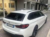 Usata BMW 530 M Sport 249 CV (183 kW) 2021 Bianco Station wagon