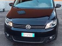 Usata VW Touran Comfortline 105 CV (77 kW) 2013 Nero Monovolume
