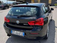 Usata BMW 120 Sport Line 190 CV (139 kW) 2015 Nero Utilitaria