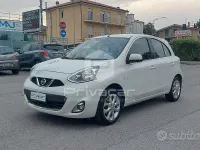 Usata Nissan Micra Acenta 80 CV (58 kW) 2016 Bianco Utilitaria