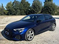Usata Audi A3 S-Line 150 CV (110 kW) 2020 Blu/azzurro Berlina
