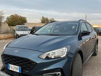 Usata Ford Focus Active 120 CV (88 kW) 2019 Blu Station wagon