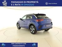 Usata VW T-Roc R-line Plus 150 CV (110 kW) 2025 Lapiz blue metallizzato nero SUV