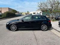 Usata Audi A3 S-Line 150 CV (110 kW) 2018 Nero Berlina