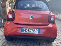 Usata Smart ForFour Passion 71 CV (52 kW) 2016 Rosso Utilitaria