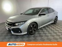 Usata Honda Civic Elegance 130 CV (95 kW) 2017 Argento Berlina