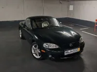Usata Mazda MX5 146 CV (107 kW) 2003 Verde Cabrio