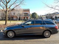 Usata Mercedes E220 Avantgarde 170 CV (125 kW) 2012 Nero Station wagon