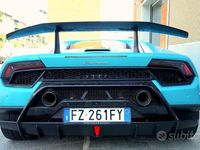 Usata Lamborghini Huracán 640 CV (470 kW) 2018 Azzurro pastello Coupé