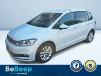 Usata VW Touran Business 115 CV (84 kW) 2018 Bianco pastello Monovolume