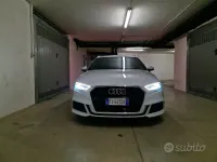 Usata Audi A3 S-Line 116 CV (85 kW) 2019 Bianco Berlina