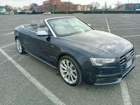 Usata Audi A5 Cabriolet Advanced Plus 177 CV (130 kW) 2014 Blu/azzurro Cabrio