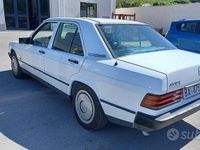Usata Mercedes 190 1986 Bianco Berlina