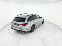 Usata Mercedes C300e Premium Plus 313 CV (230 kW) 2022 Argento metalizzato Station wagon