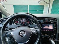 Usata VW Golf VII 110 CV (80 kW) 2016 Bianco Station wagon