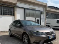 Usata Seat Leon ST Style 105 CV (77 kW) 2015 Grigio Station wagon