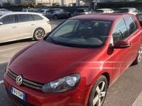 Usata VW Golf VI Team 105 CV (77 kW) 2010 Rosso Utilitaria