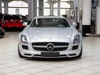 Usata Mercedes SLS AMG Exclusive 571 CV (419 kW) 2010 Argento iridium Coupé