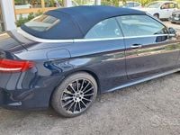 Usata Mercedes C220 Executive 169 CV (124 kW) 2018 Blu Cabrio