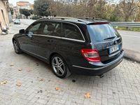 Usata Mercedes C220 170 CV (125 kW) 2008 Nero Station wagon