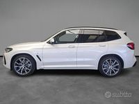 Usata BMW X3 M Sport 190 CV (139 kW) 2023 Bianco / metallizzato SUV