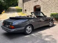 Usata Saab 900 Cabriolet 141 CV (103 kW) 1993 Viola Cabrio