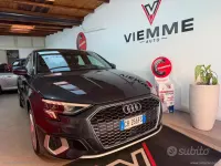 Usata Audi A3 S-Line 150 CV (110 kW) 2022 Nero Berlina