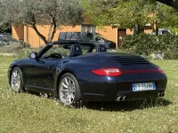 Usata Porsche 997 385 CV (283 kW) 2010 Blu/azzurro Cabrio