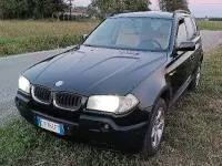 Usata BMW X3 Efficient Dynamics 150 CV (110 kW) 2005 Nero SUV