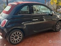 Usata Fiat 500 69 CV (50 kW) 2009 Nero Cabrio