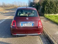 Usata Fiat 500 Lounge 69 CV (50 kW) 2016 Marrone Utilitaria