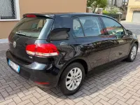 Usata VW Golf VI 105 CV (77 kW) 2011 Nero Utilitaria