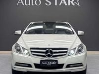 Usata Mercedes E200 Avantgarde 184 CV (135 kW) 2011 Bianco Cabrio