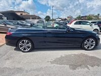 Usata Mercedes C220 169 CV (124 kW) 2017 Blu Cabrio