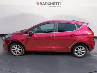 Usata Ford Fiesta Titanium 75 CV (55 kW) 2021 Rosso Utilitaria