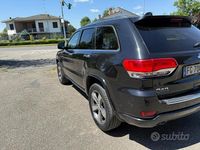 Usata Jeep Grand Cherokee Overland 250 CV (183 kW) 2017 Nero SUV