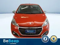 Usata Peugeot 208 Allure 75 CV (55 kW) 2016 Arancione metallizzato Utilitaria