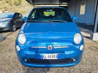 Usata Fiat 500 Lounge 85 CV (62 kW) 2012 Blu Utilitaria