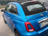 Usata Fiat 500C 69 CV (50 kW) 2021 Blu Cabrio