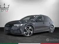 Usata Audi A3 Sport 190 CV (139 kW) 2019 Nero Berlina