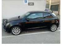 Usata Audi A1 Ambition 86 CV (63 kW) 2010 Nero Utilitaria