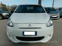 Usata Mitsubishi Space Star Intense 70 CV (51 kW) 2016 Bianco Berlina