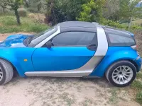 Usata Smart Roadster 82 CV (60 kW) 2003 Blu Cabrio