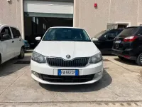Usata Skoda Fabia Ambition 90 CV (66 kW) 2015 Bianco Berlina