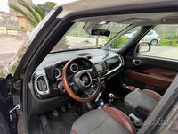 Usata Fiat 500L Trekking 105 CV (77 kW) 2015 Nero Monovolume